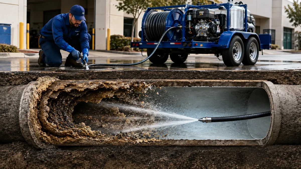 Sewer Pipe Descaling in Yucaipa